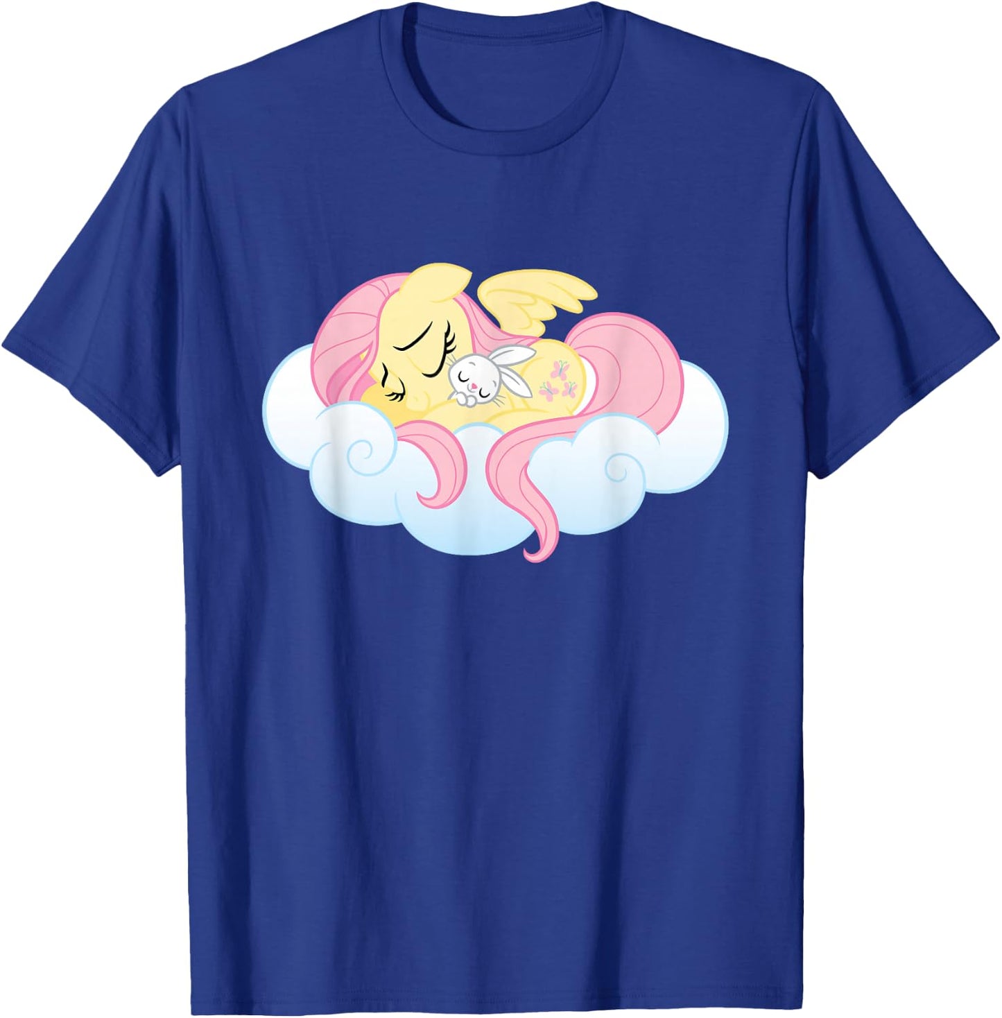 My Little Pony Fluttershy and Angel Bunny Sleeping T-Shirt - T-Shirt | Royal