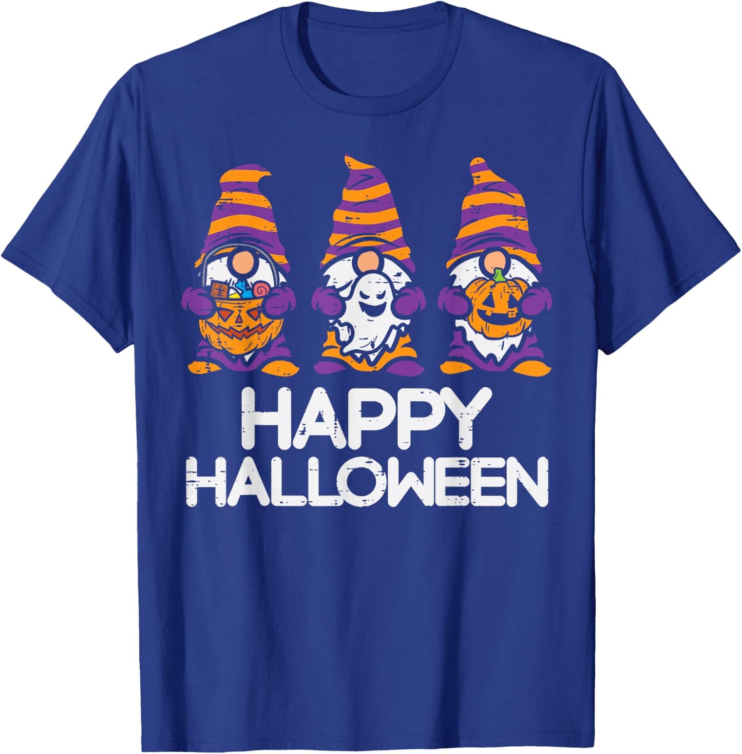 Nordic Gnomes Happy Halloween Costume Garden Men Women Kids T-Shirt - T-Shirt | Royal