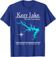 Kerr Lake - North Carolina T-Shirt - T-Shirt | Royal