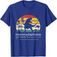 Disc Golf Mononadaphobia funny disk golf T-Shirt - T-Shirt | Royal