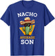 Nacho Average Son Funny Mexican Cactus With Sombrero Boys T-Shirt - T-Shirt | Royal
