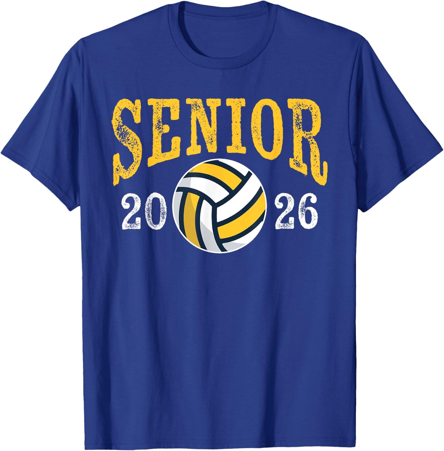 Senior 2026 Volleyball Mom Dad Grad Graduation Class Of 2026 T-Shirt - T-Shirt | Royal