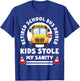 Retired School Bus Driver T-Shirt - T-Shirt | Royal