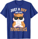 Just a Boy who loves Hamsters Boys Kids Hamster T-Shirt - T-Shirt | Royal