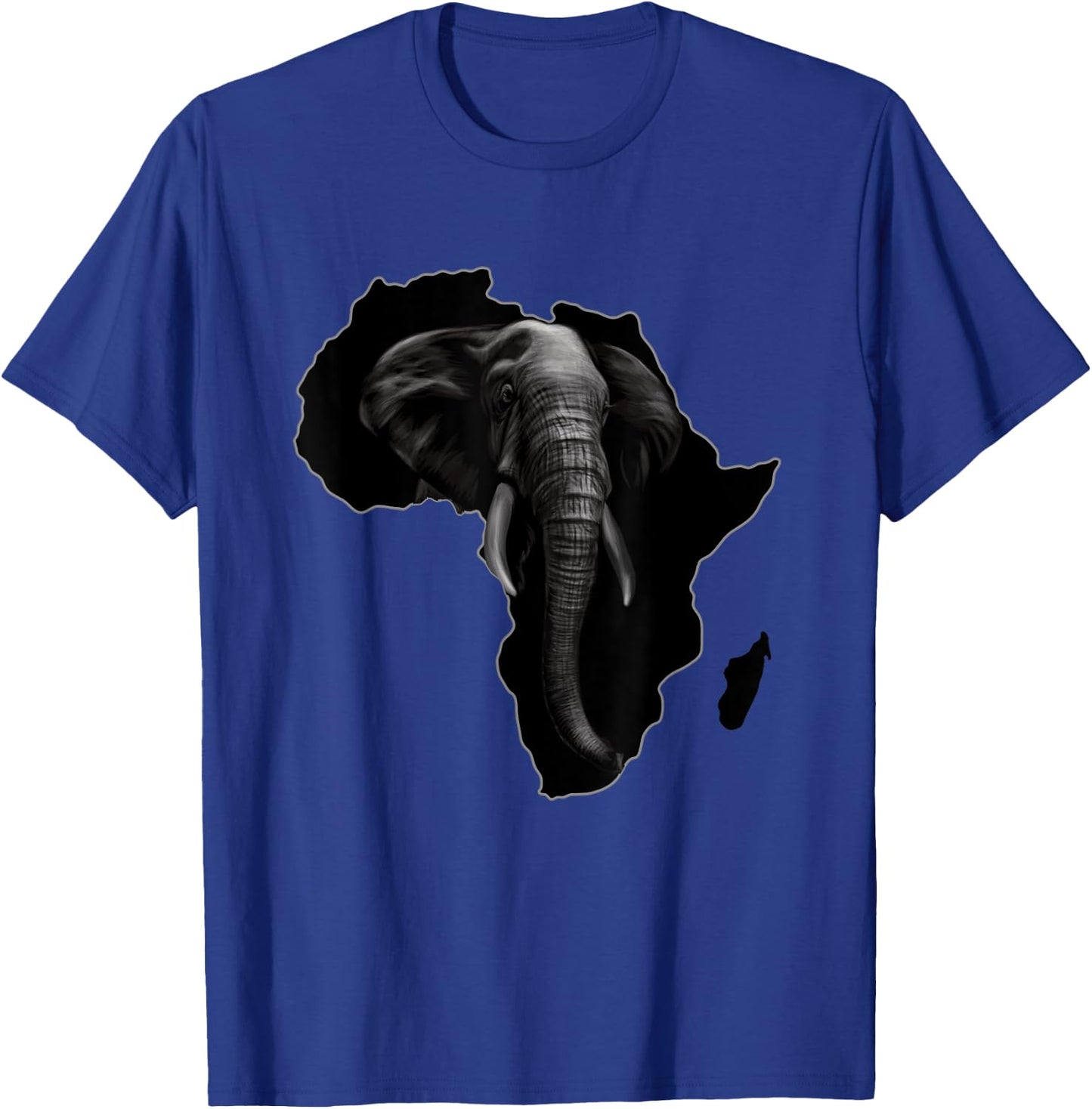 Proud Africa African Country Elephant Continent Love T-Shirt - T-Shirt | Royal