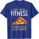 I'm into Fitness Pizza in My Mouth Funny Pizza Lover T-Shirt - T-Shirt | Royal