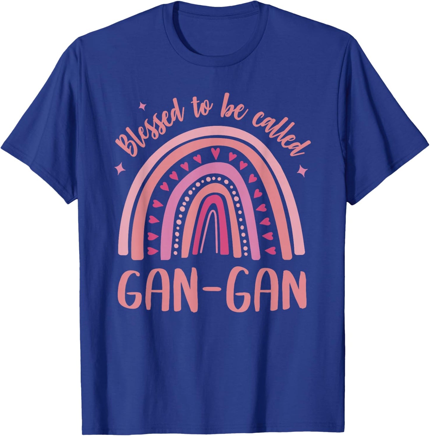 Gan-Gan for Grandma Mother's Day Blessed Gan-Gan T-Shirt - T-Shirt | Royal