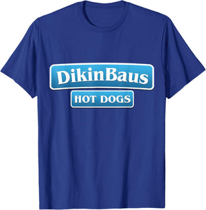 DikinBaus Hot Dogs T-Shirt - T-Shirt | Royal
