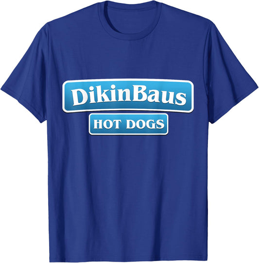 DikinBaus Hot Dogs T-Shirt - T-Shirt | Royal