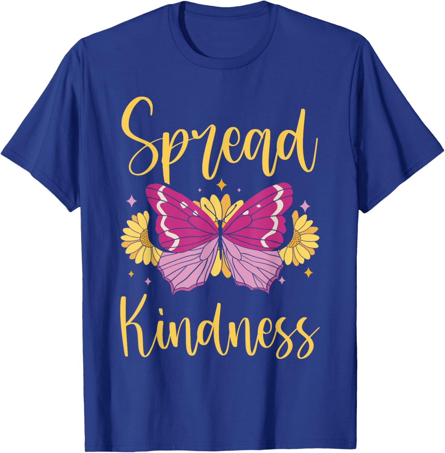Be Kind Spread Kindness Summer Girls T-Shirt - T-Shirt | Royal