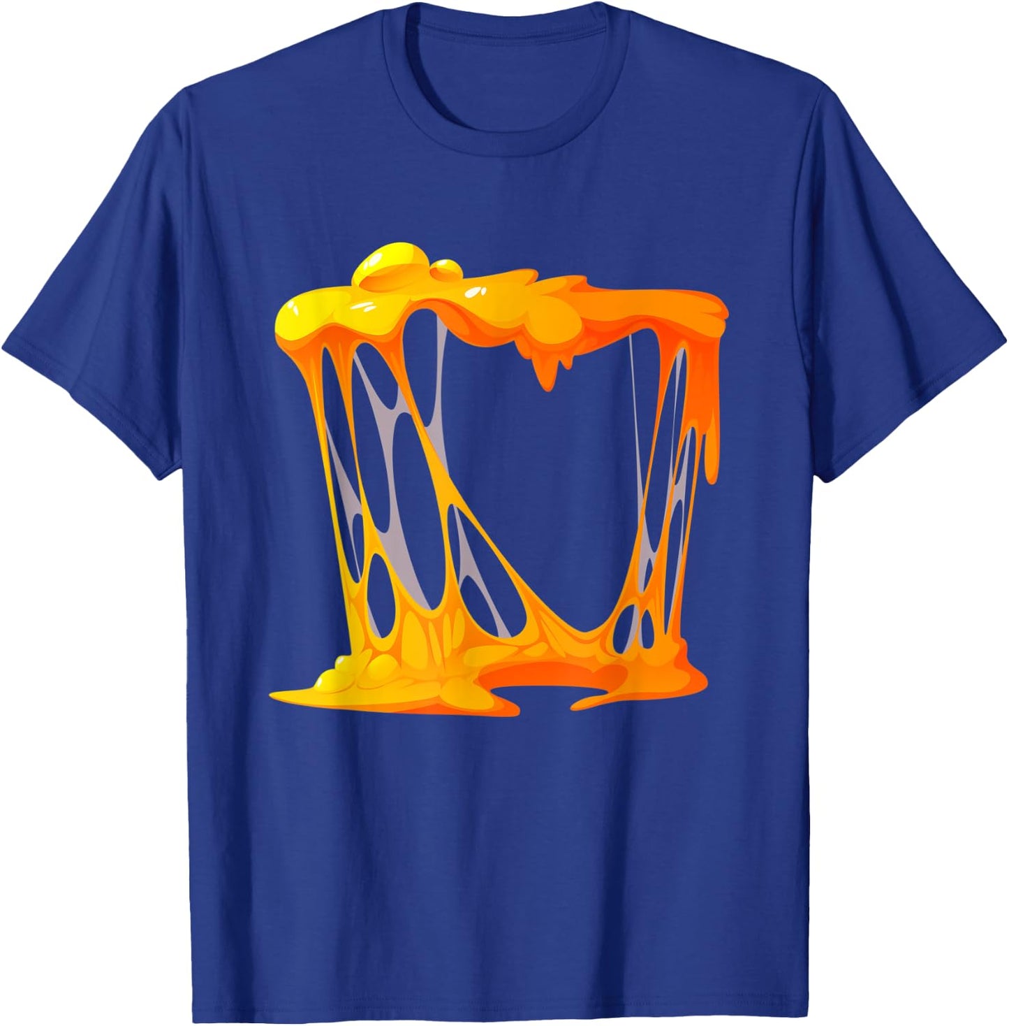 Cheese Costume Swiss Gouda Brie Cheddar Cheesy Halloween T-Shirt - T-Shirt | Royal
