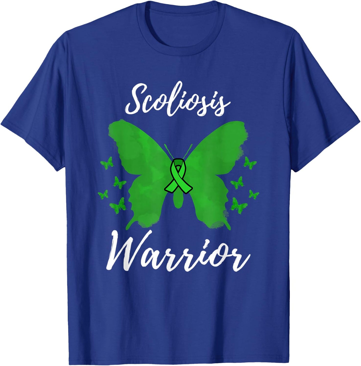 Scoliosis Warrior Scoliosis Awareness T-Shirt - T-Shirt | Royal