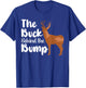 Oh Deer My Buck Behind The Bump I'm Pregnant Announcement T-Shirt - T-Shirt | Royal