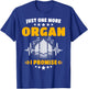 Organ Player Instrument Pipe Organist T-Shirt - T-Shirt | Royal
