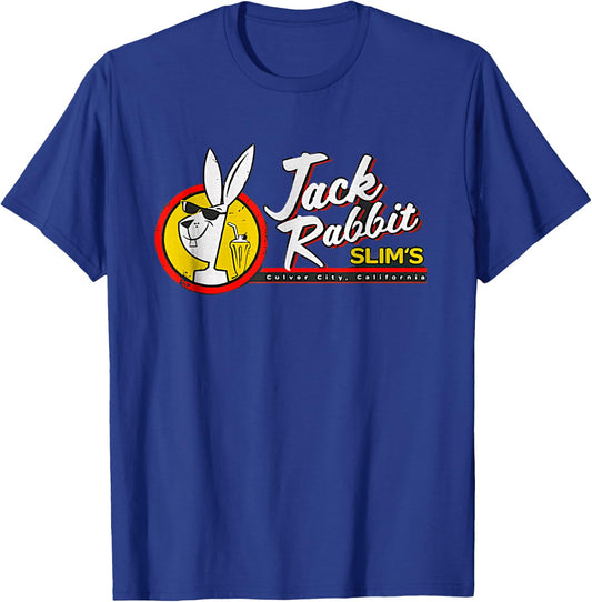 Rabbit Jack Slim's Pulp Los Angeles Restaurant Retro Vintage T-Shirt - T-Shirt | Royal