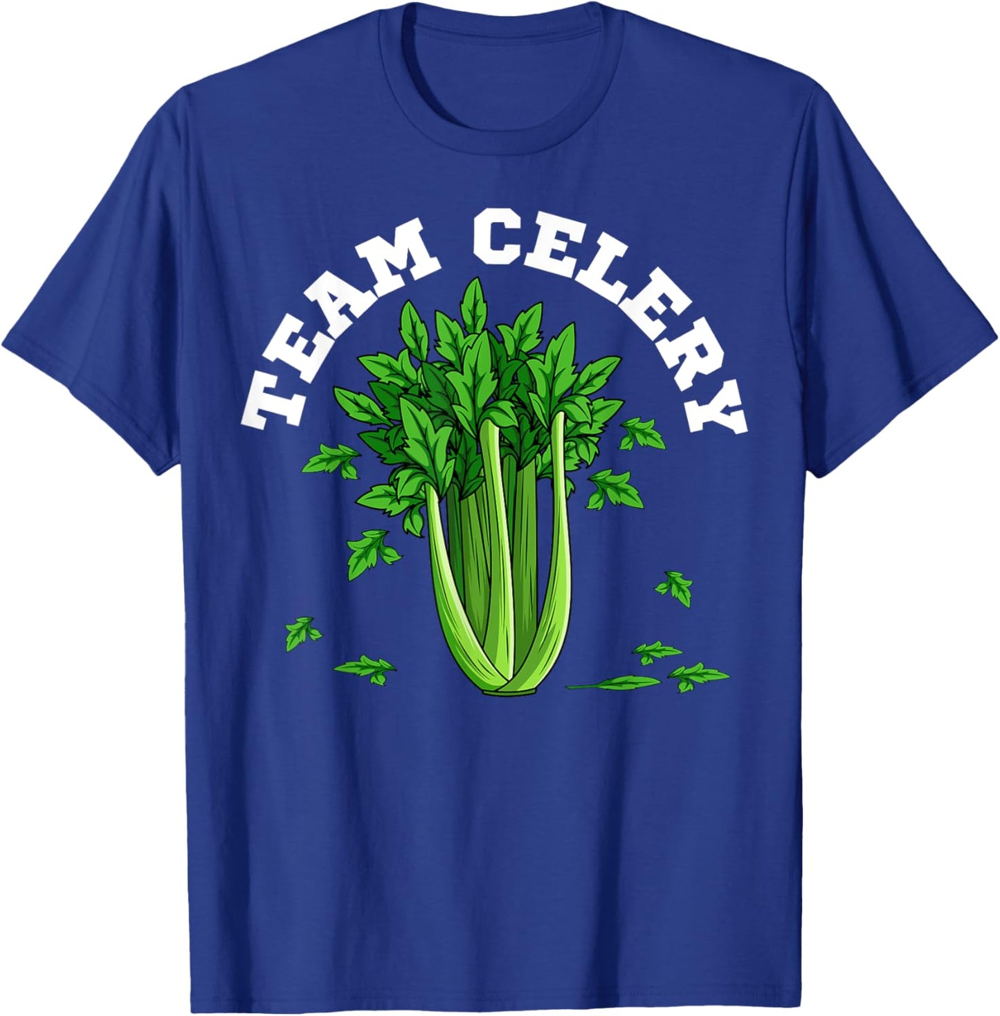 Celery Apium Graveolen Vegetarian Vegan Vegetable Lover T-Shirt - T-Shirt | Royal