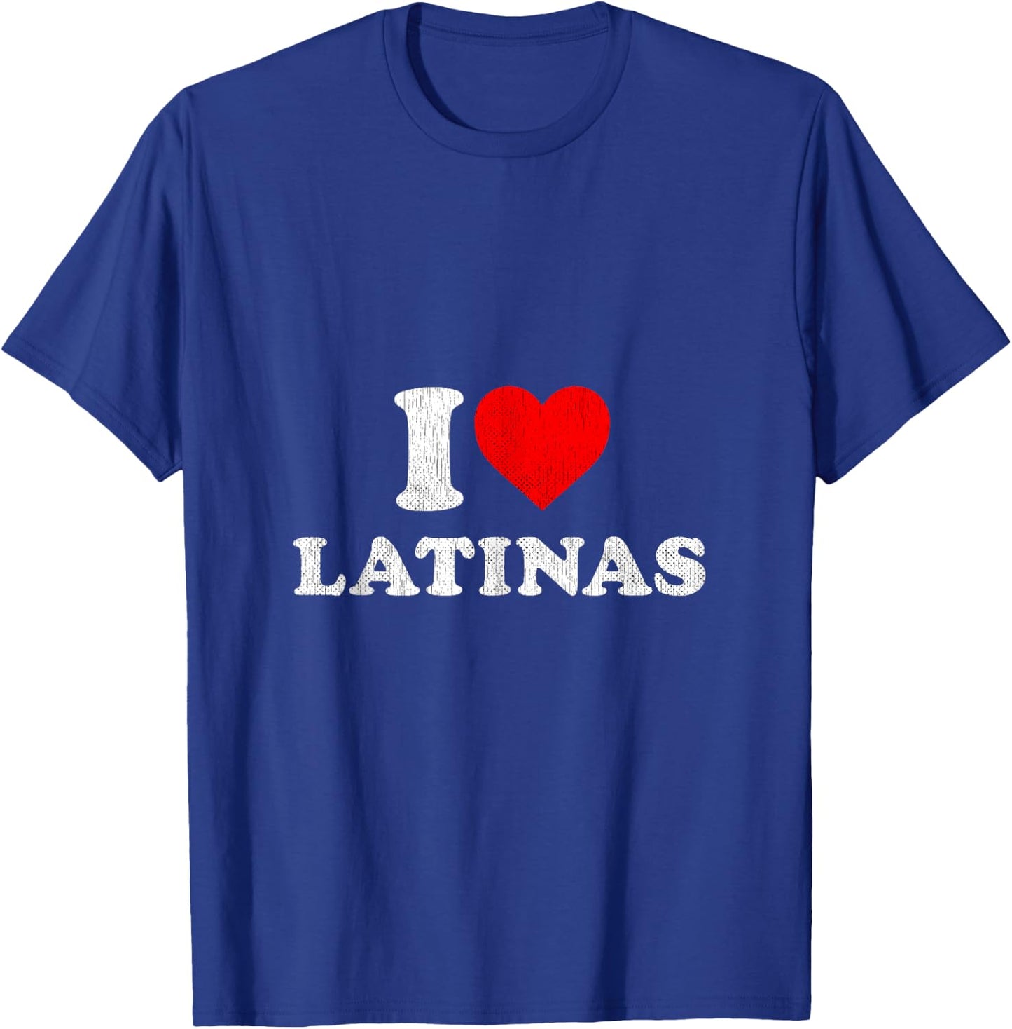 Retro I Heart Latinas Clothing I Love Latinas T-Shirt - T-Shirt | Royal