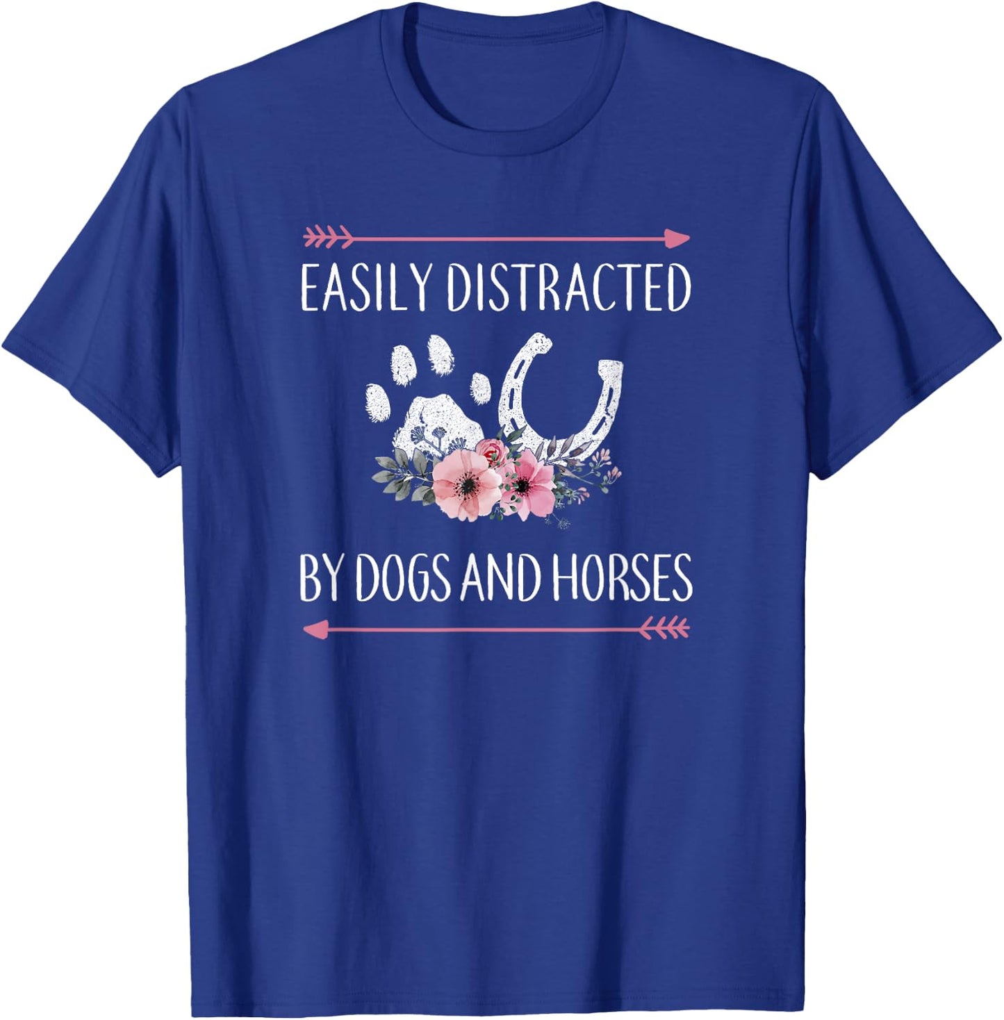 Horse Shirt Teens Girls Kids Horse Lovers T-Shirt - T-Shirt | Royal