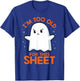 Birthday Ghost I'm Too Old for This Sheet Halloween Costume T-Shirt - T-Shirt | Royal