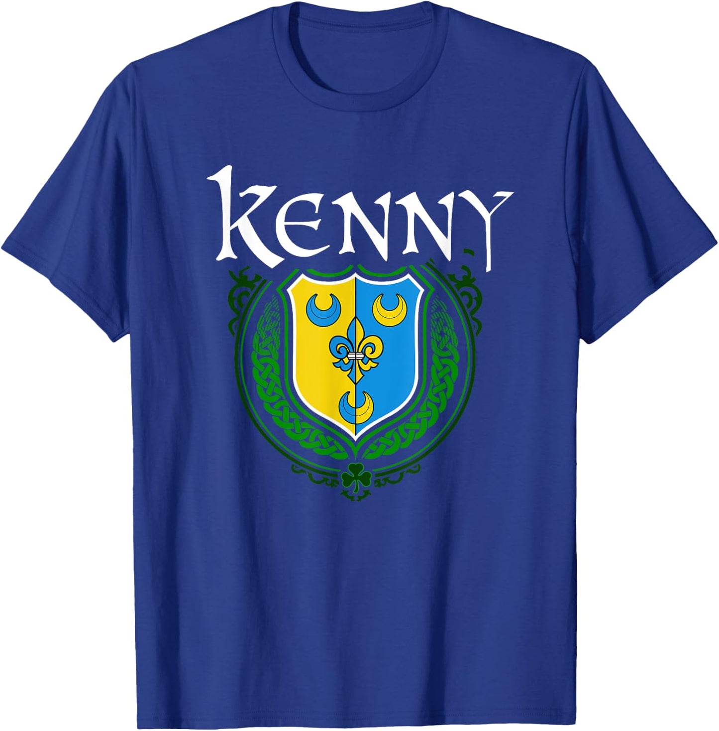 Kenny Surname Irish Clan Tartan Badge Ireland T-Shirt - T-Shirt | Royal