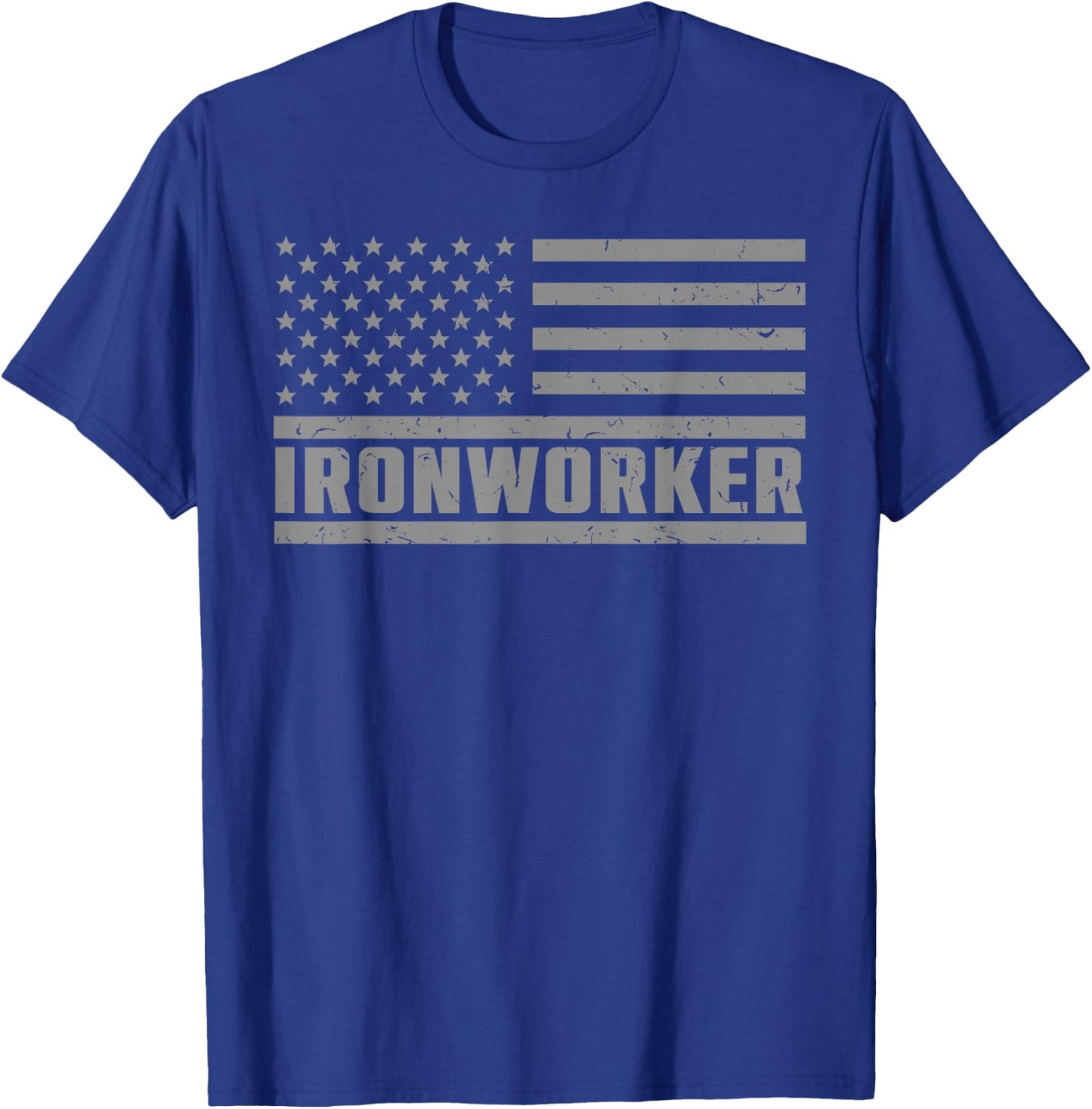 Iron Worker Ironwork Funny Ironworker T-Shirt - T-Shirt | Royal