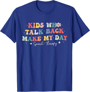Speech Therapy Speech Language Pathologist SLP Women T-Shirt - T-Shirt | Royal