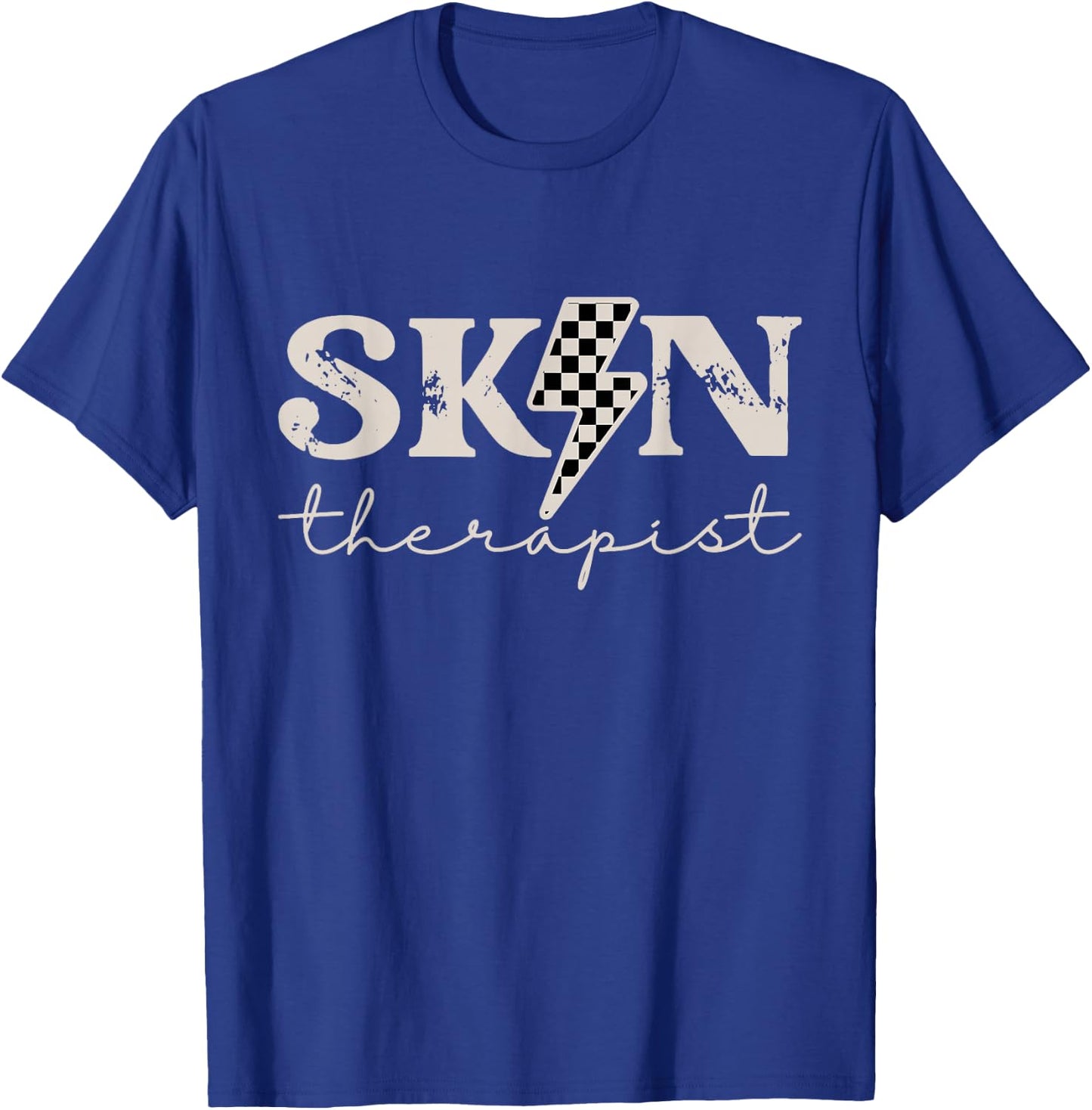 Skin Therapist Skincare Skin Esthetician T-Shirt - T-Shirt | Royal