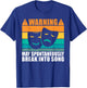 Warning may spontaneously break into Song Theater T-Shirt - T-Shirt | Royal