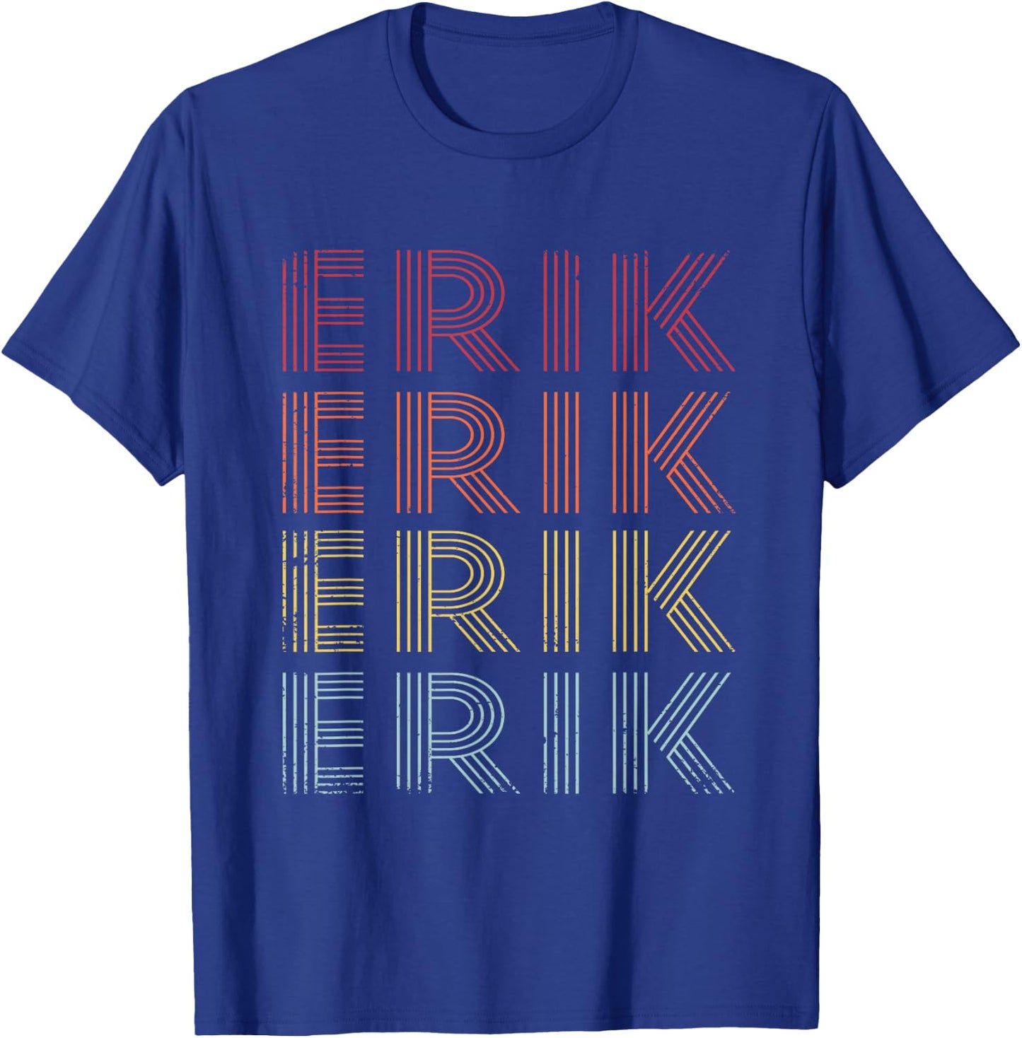 Erik Retro Vintage Style T-Shirt - T-Shirt | Royal