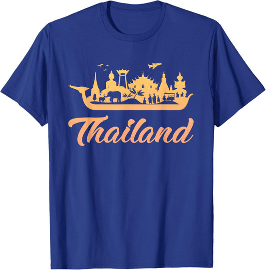 Thailand | Travel Vacation | Elephant Thailand T-Shirt - T-Shirt | Royal