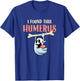 I Found This Humerus Halloween Ghost Orthopaedic T-Shirt - T-Shirt | Royal