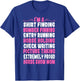 Horse Show Mom Equestrian Showjumping Mother's Day T-Shirt - T-Shirt | Royal