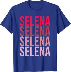 First Name Selena I Love Selena T-Shirt - T-Shirt | Royal