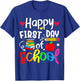 Back To School Happy First Day Of School Student Teacher Women Kids T-Shirt - T-Shirt | Royal