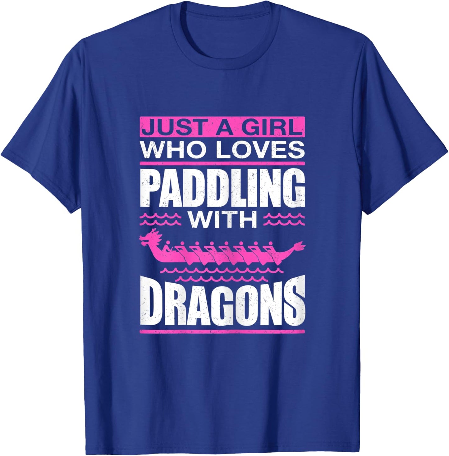 Dragon Boat Racing Paddling & Dragonboat T-Shirt - T-Shirt | Royal