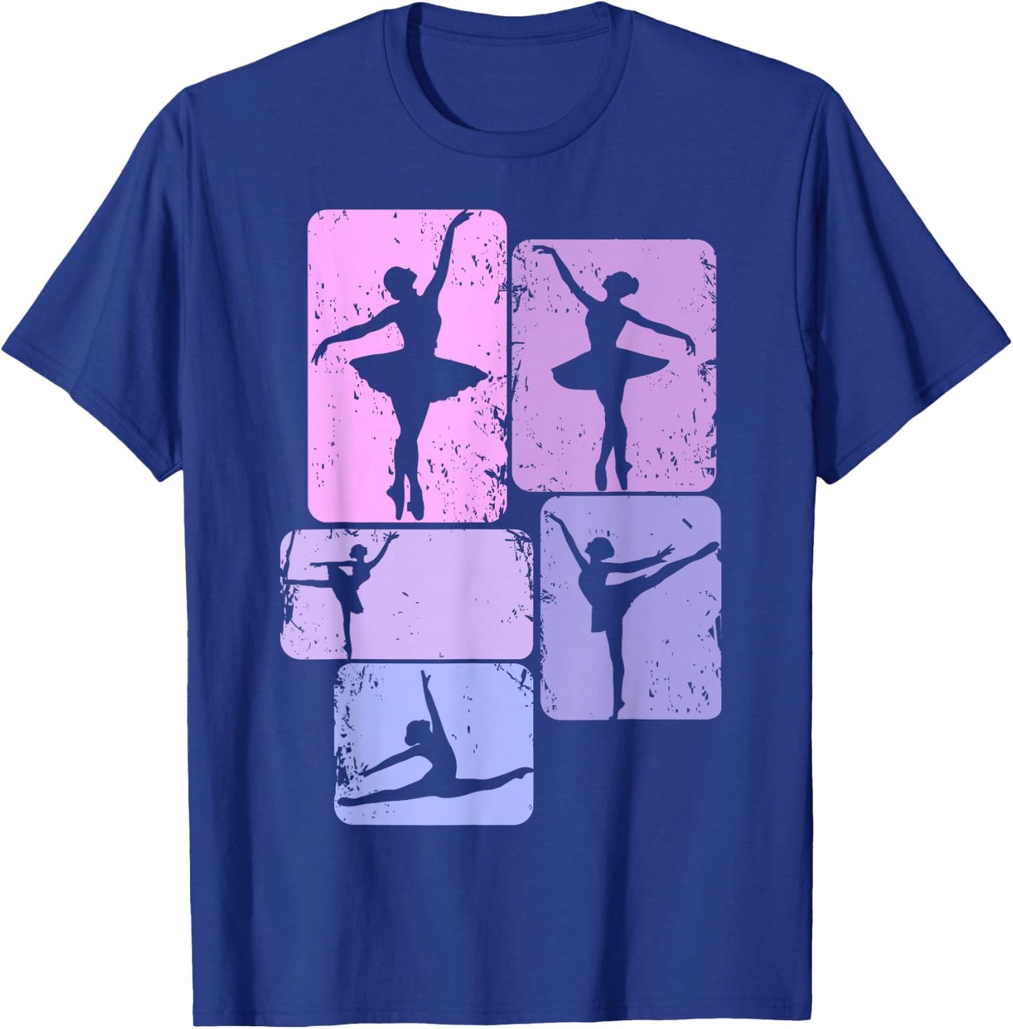 Ballerina Ballet Girls Women Children T-Shirt - T-Shirt | Royal