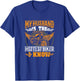 My Husband is the Hottest Biker I Know Motorcycles T-Shirt - T-Shirt | Royal