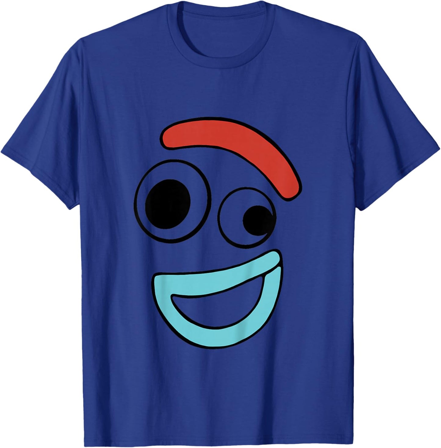 Kids Disney Pixar Toy Story 4 Forky Big Face Smile Toddler T-Shirt - T-Shirt | Royal