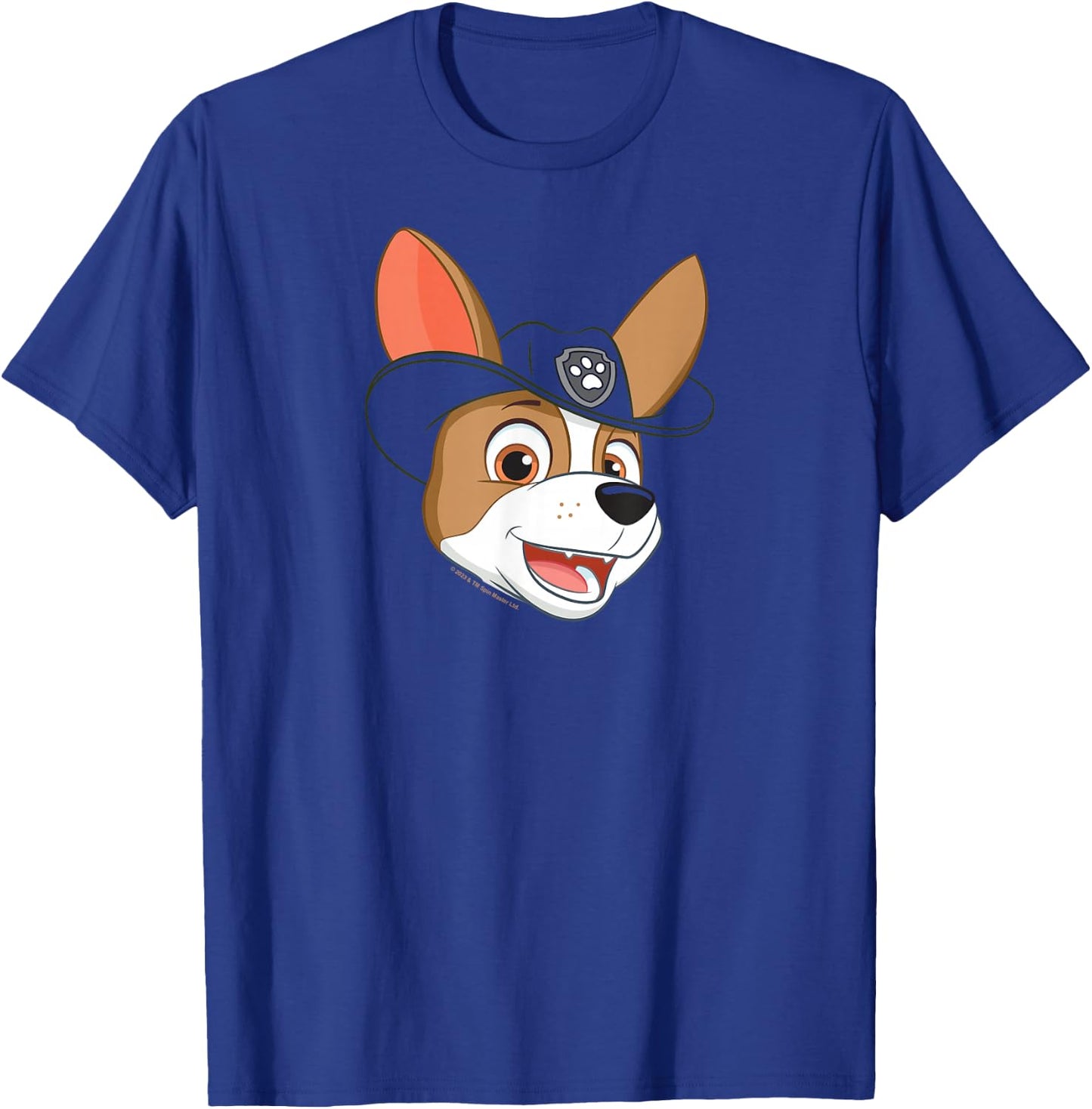 Paw Patrol PAW Patrol Tracker Grin Green Cartoon Boys Small T-Shirt - T-Shirt | Royal