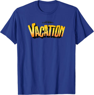 WB100 National Lampoon's Vacation Classic Movie Logo T-Shirt - T-Shirt | Royal