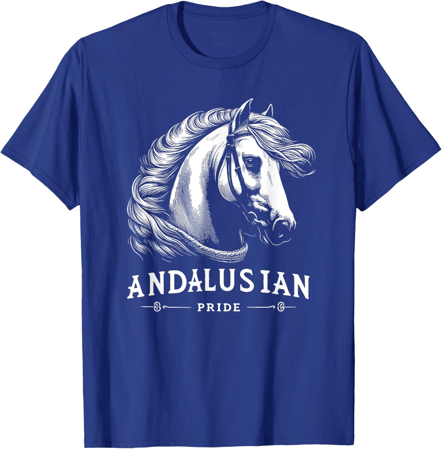 Andalusian Horse Riding Equestrian T-Shirt - T-Shirt | Royal