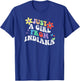 Retro Groovy Just a Girl from Indiana Mother's Day 2023 T-Shirt - T-Shirt | Royal
