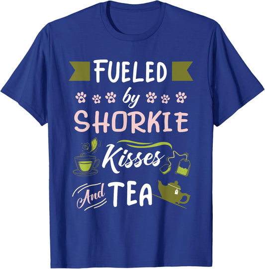 Shorkie Mom Tea Lover Dog Pet Owner T-Shirt - T-Shirt | Royal