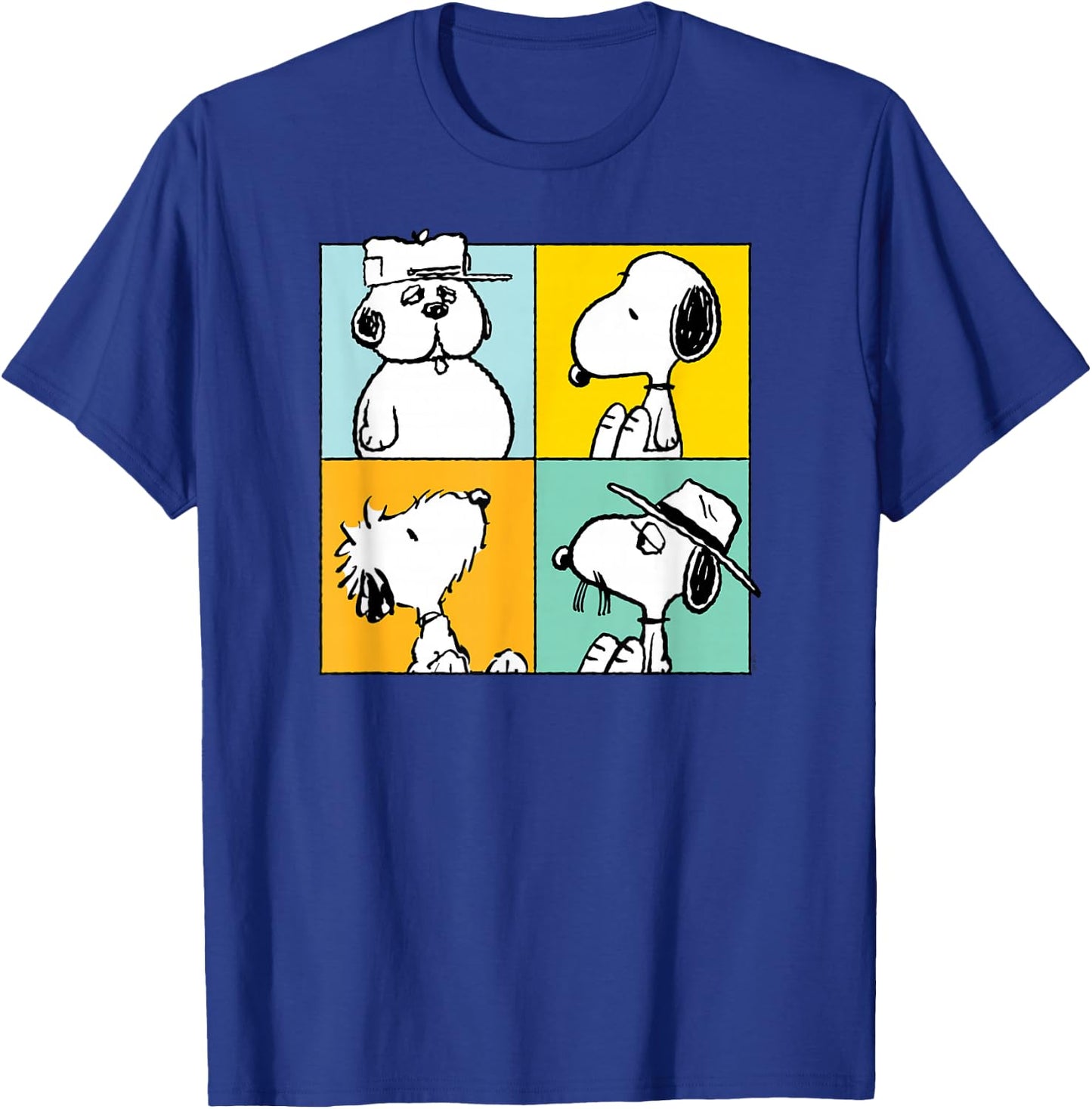 Peanuts Snoopy Siblings T-Shirt - T-Shirt | Royal