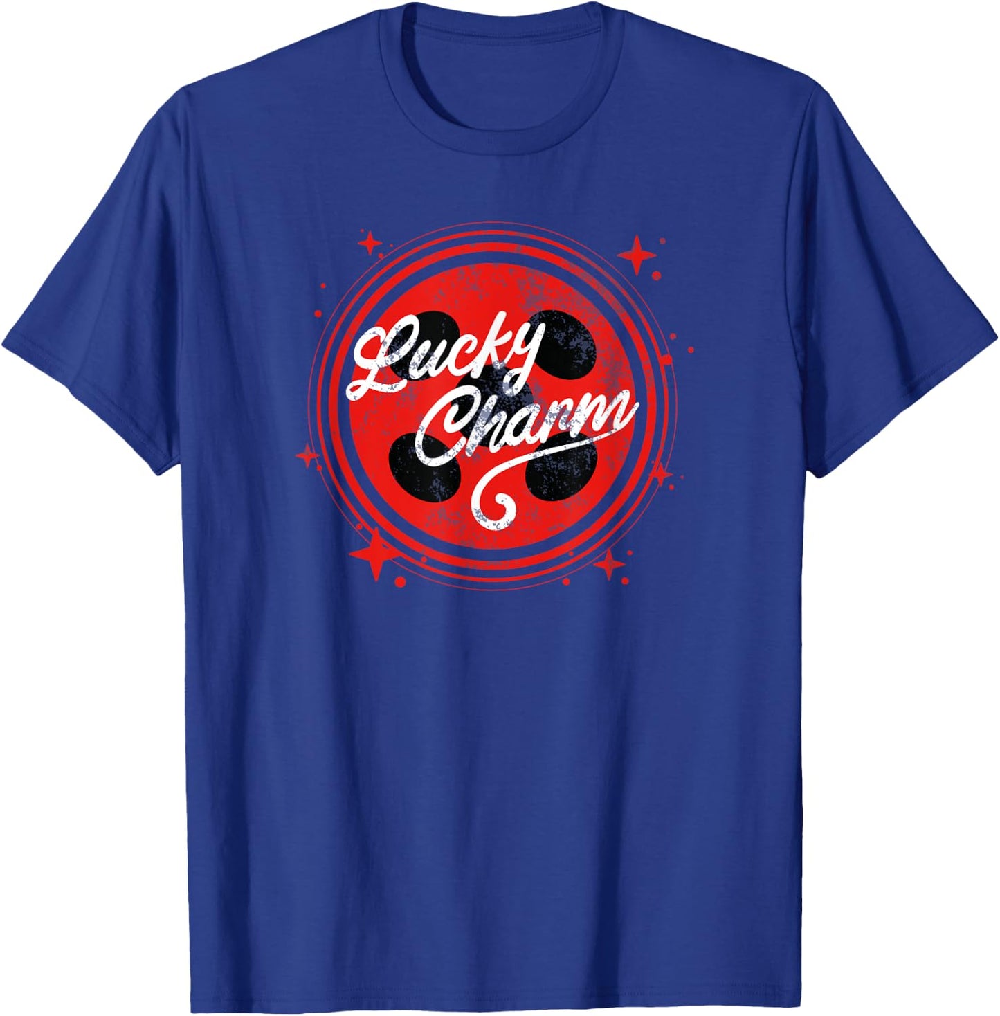 Miraculous Ladybug Vintage Collection Lucky Charm T-Shirt - T-Shirt | Royal