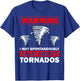Funny Tornado Designs Women Meteorology Storm Lovers T-Shirt - T-Shirt | Royal