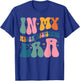 In My Media Assistant Era Funny Groovy Color T-Shirt - T-Shirt | Royal