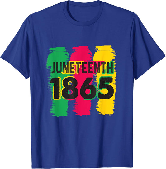 Juneteenth 1865 T-Shirt - T-Shirt | Royal