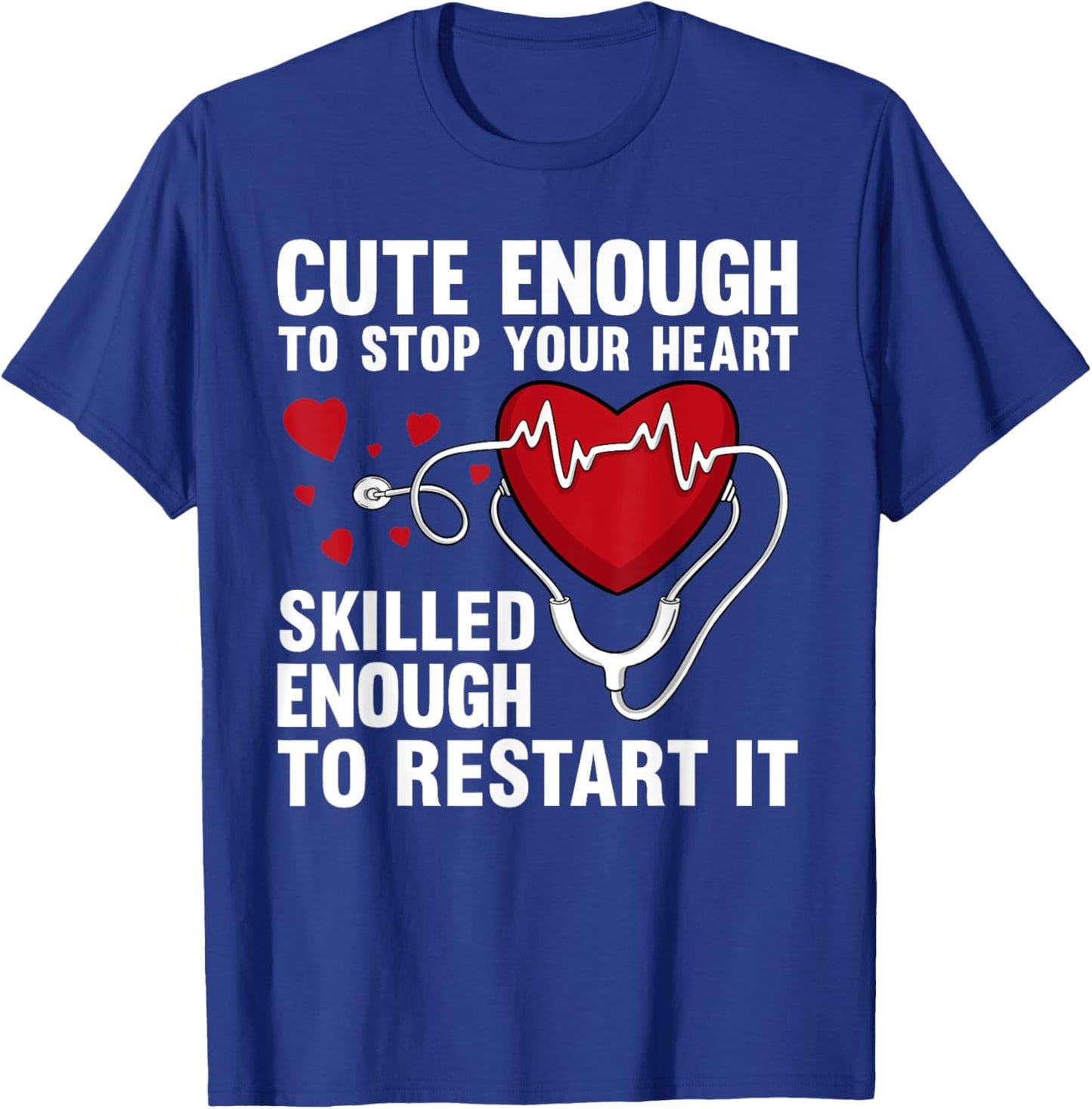 Cool Nurse Women Medical Assistant Nursing Aide CNA T-Shirt - T-Shirt | Royal