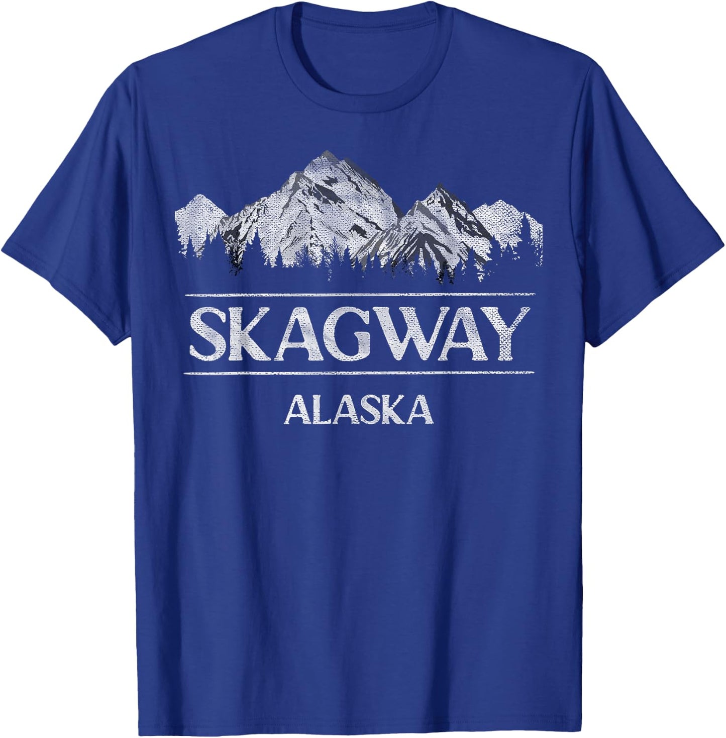 Skagway Alaska Alaskan Wildlife Roadtrip Vacation T-Shirt - T-Shirt | Royal